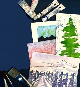 Read more about the article Watercolor Cards – Nov 29